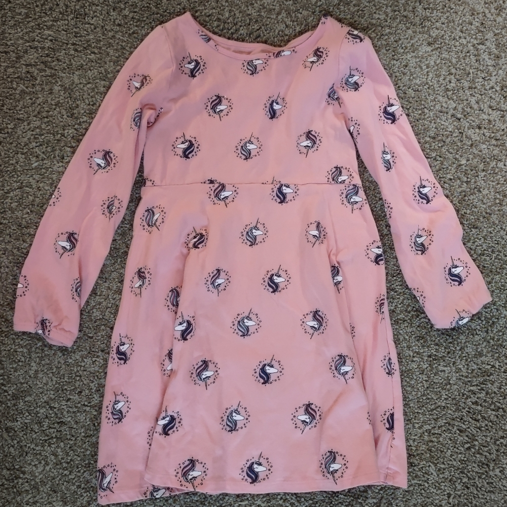 Girls Unicorn Dress
